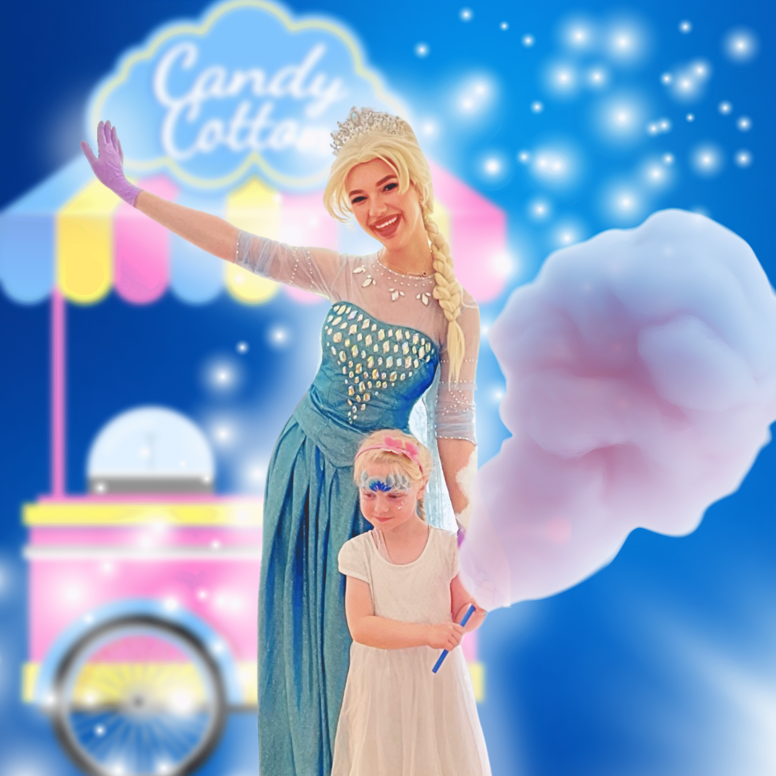 Cotton Candy Show for Kids’ Birthday Parties in Rotterdam