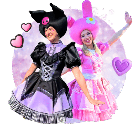 Kuromi & My Melody Party Animators in Rotterdam
