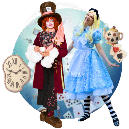 Alice in Wonderland Party Animator in Rotterdam