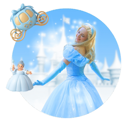 Cinderella Princess Party Animator in Rotterdam