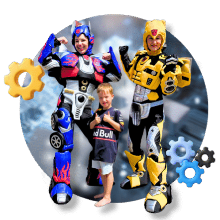 Transformers Kids Party Animator in Rotterdam