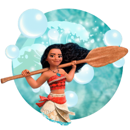 Moana Character Party Animator in Rotterdam