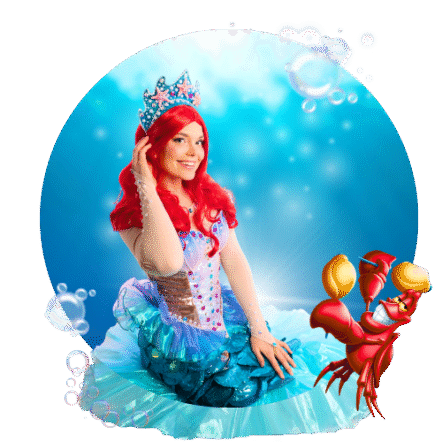 Mermaid Kids Party Animator in Rotterdam