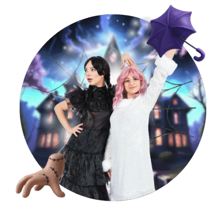 Wednesday & Addams Family Party Animator in Rotterdam