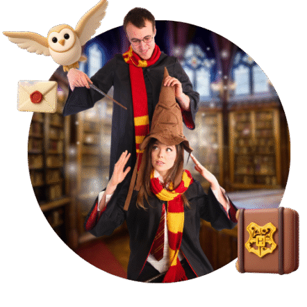 Harry Potter & Hermione Party Animators in Rotterdam